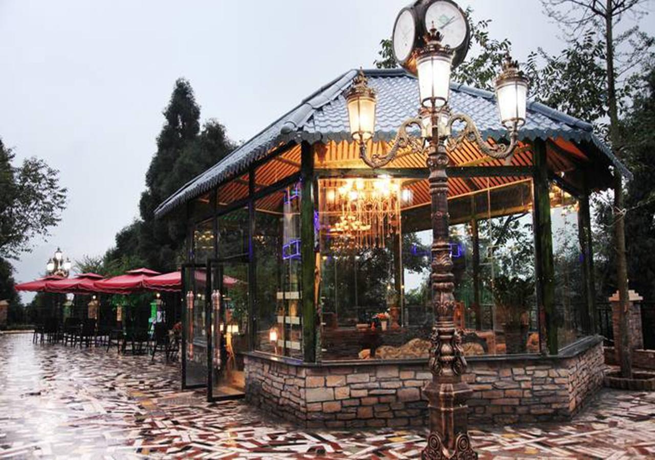 Panshan Tingquan Tuwo Holiday Resort Leshan Exterior foto