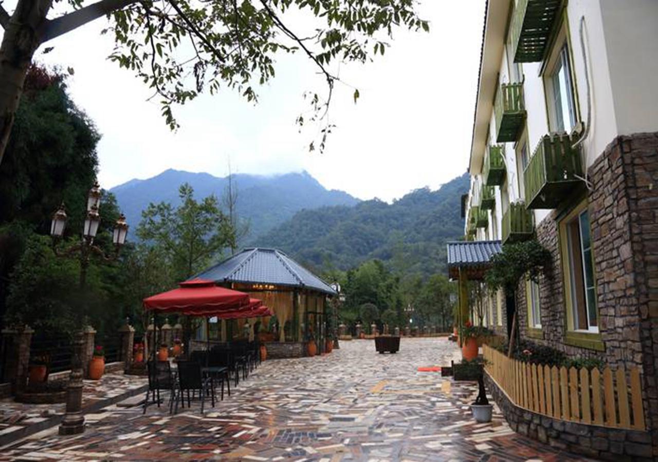 Panshan Tingquan Tuwo Holiday Resort Leshan Exterior foto